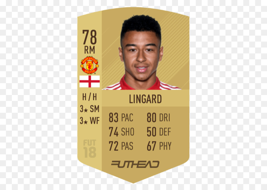 Jesse Lingard，La Fifa 18 PNG