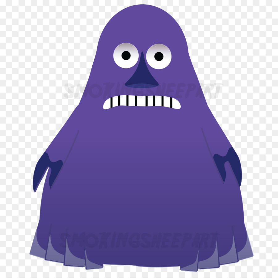 Monstre Violet，Dessin Animé PNG