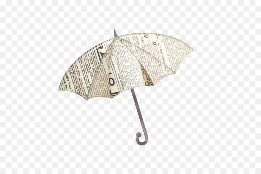 Parapluie De Journal，Imprimer PNG