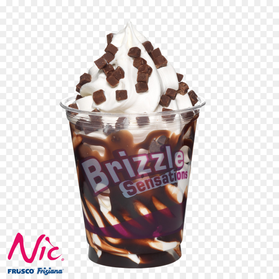 Sundae，Crème Glacée Au Chocolat PNG