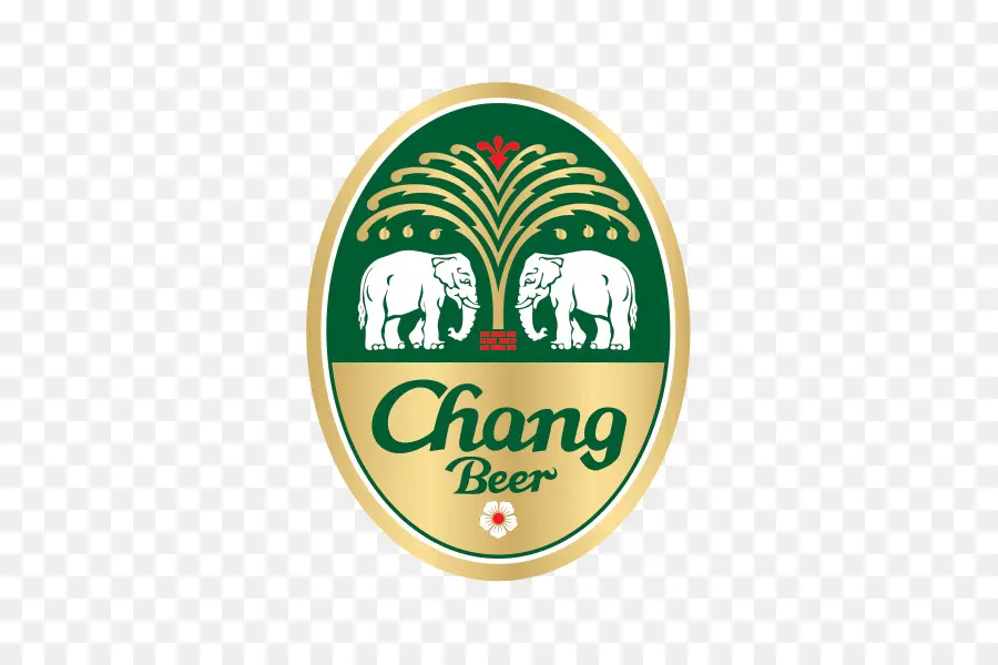 Logo De La Bière Chang，Éléphants PNG