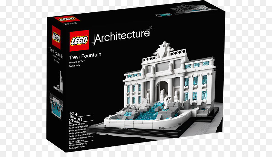 La Fontaine De Trevi，Architecture Lego PNG