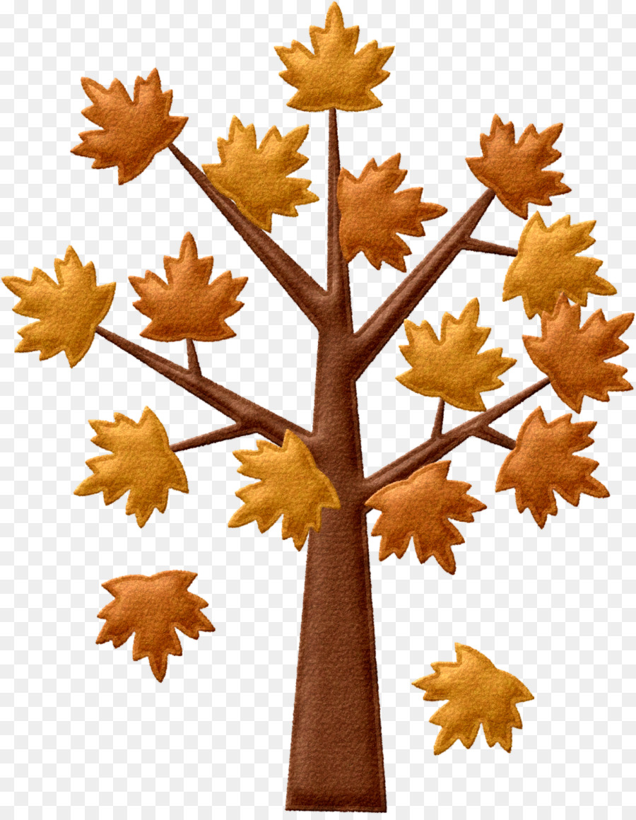 Arbre D'automne，Feuilles PNG