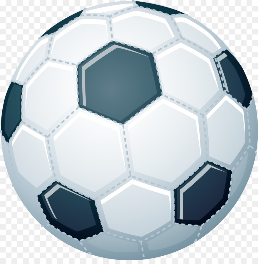 Ballon De Football Argenté，Football PNG