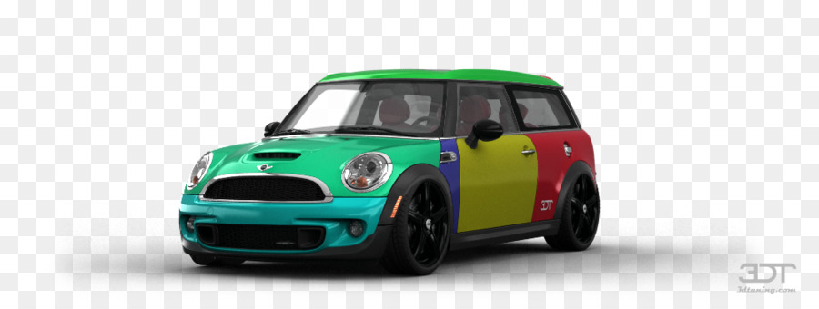 Voiture Colorée，Mini PNG