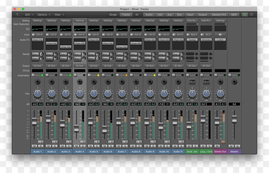 Interface De Mixage Audio，Son PNG