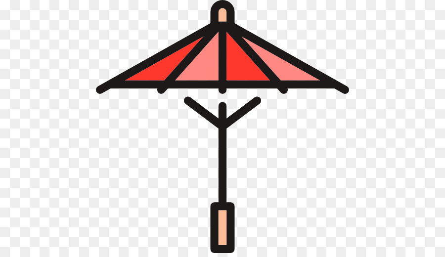 Parapluie Rouge Et Blanc，Ombre PNG