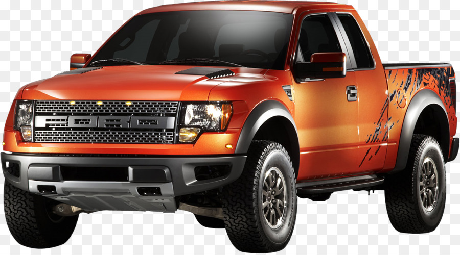 Camionnette Orange，Camion PNG