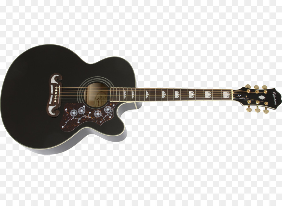 Epiphone Ej200ce Acousticelectric Guitare，Epiphone PNG