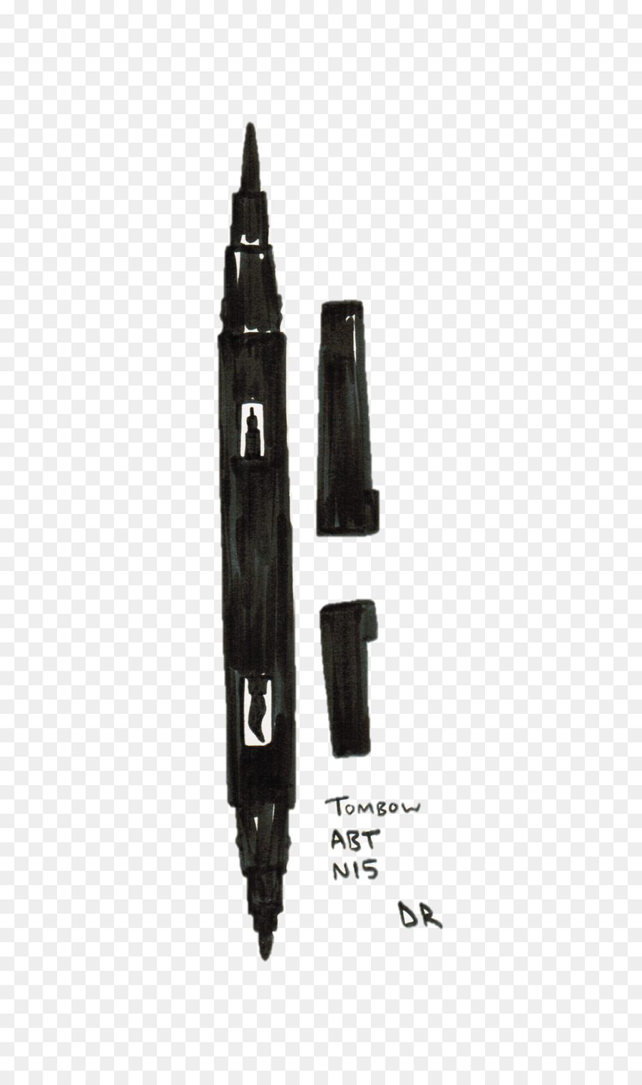 Stylo，Tombow Dual Brush Pen PNG