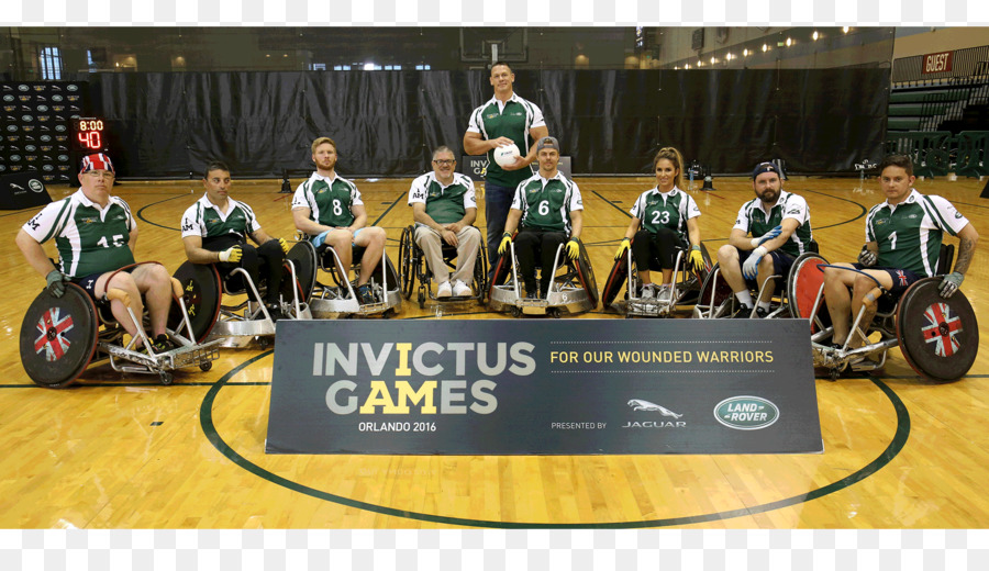 Basketball En Fauteuil Roulant，Invincible Le Invictus Esprit PNG