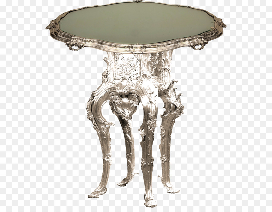 Table Ornée，Argent PNG