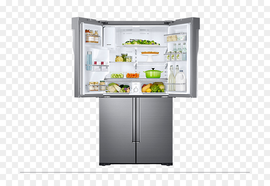 Réfrigérateur，Samsung Food Vitrine Rh77h90507h PNG