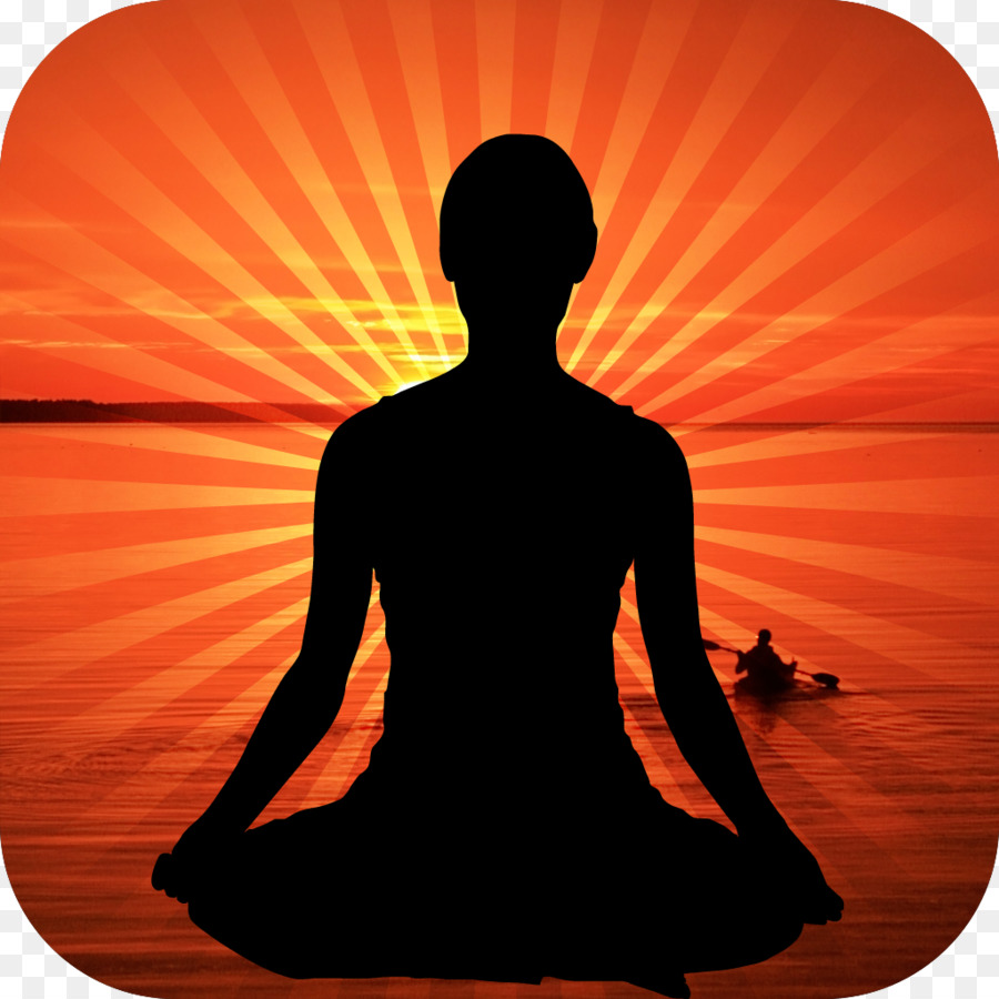 Silhouette De Méditation，Yoga PNG