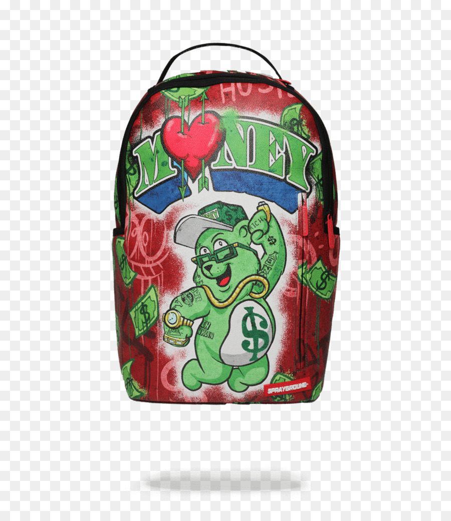 Sac à Dos，Sprayground De L Argent Faim PNG