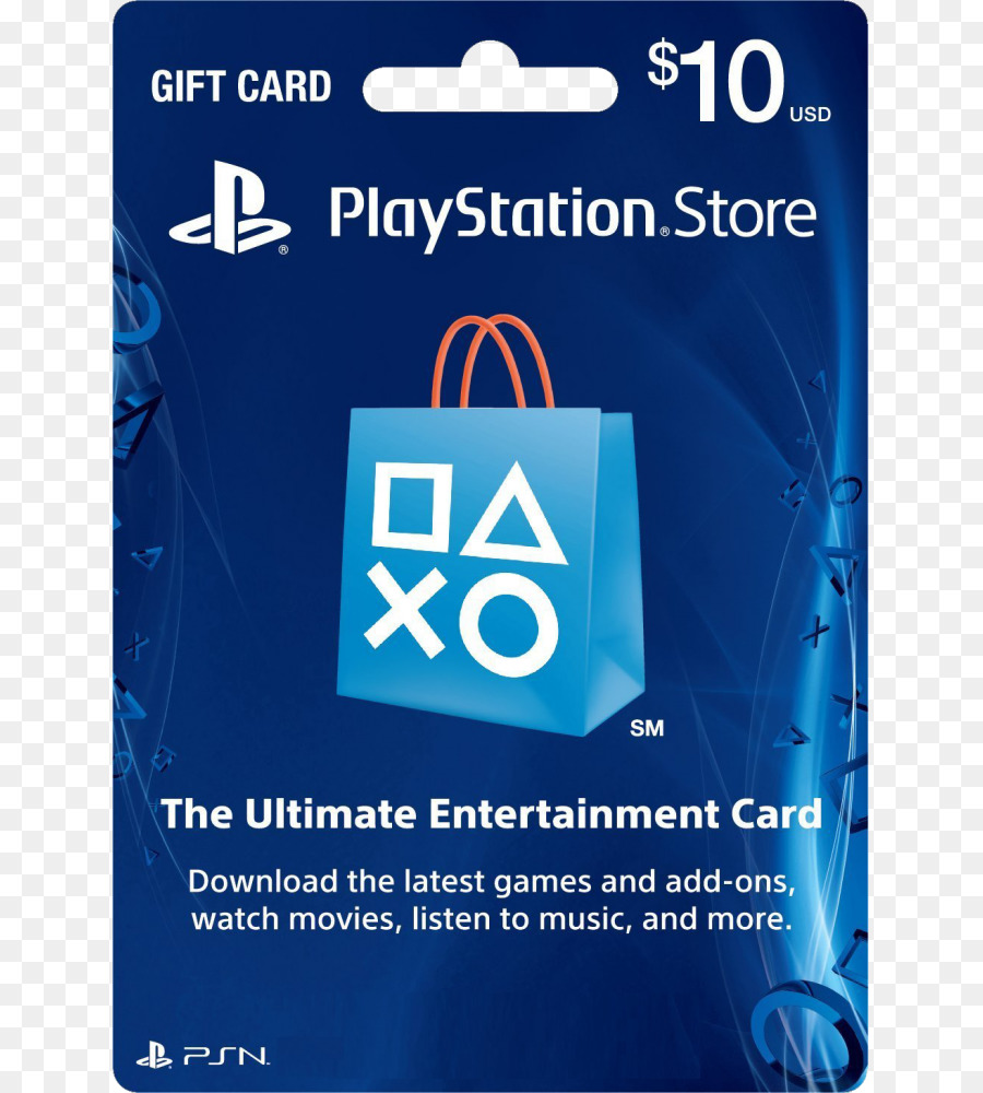 Carte Cadeau Playstation，Bon PNG