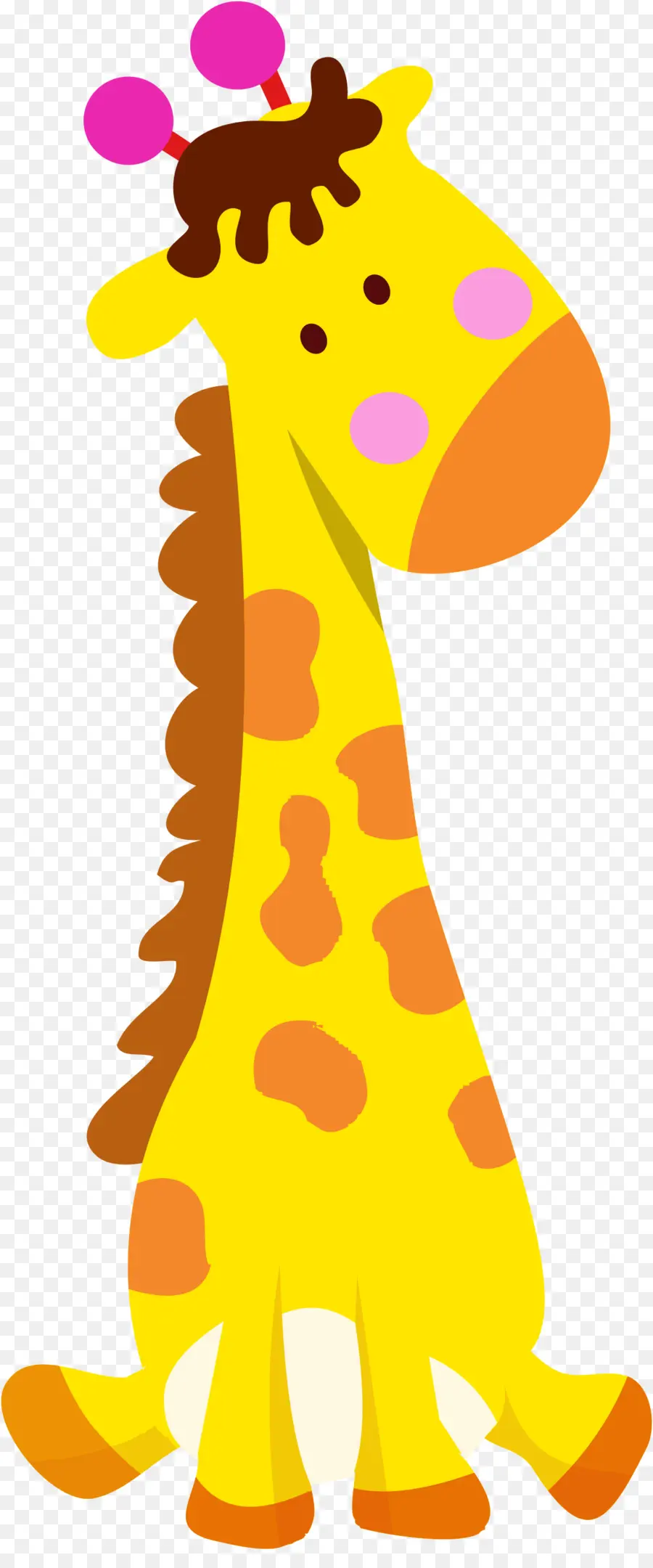 Dessin Animé，Girafe Du Nord PNG