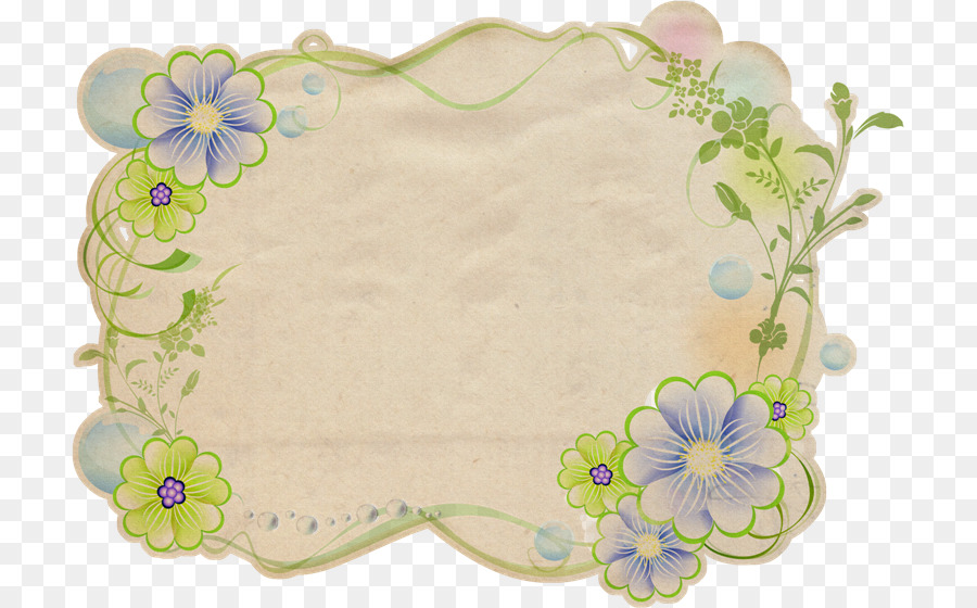 Cadre Floral，Fleurs PNG