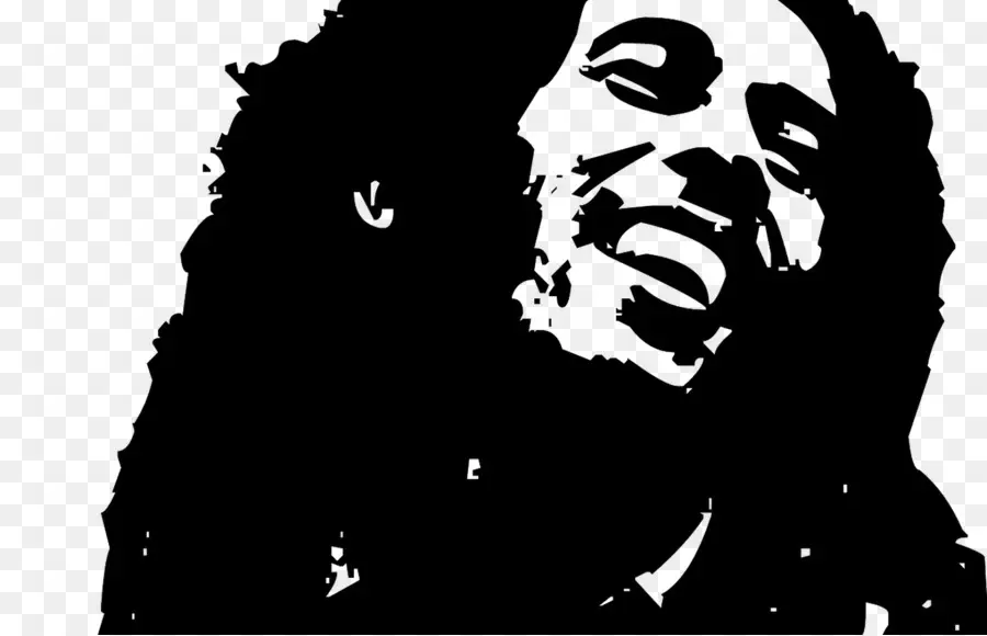 Bob Marley，Pochoir PNG