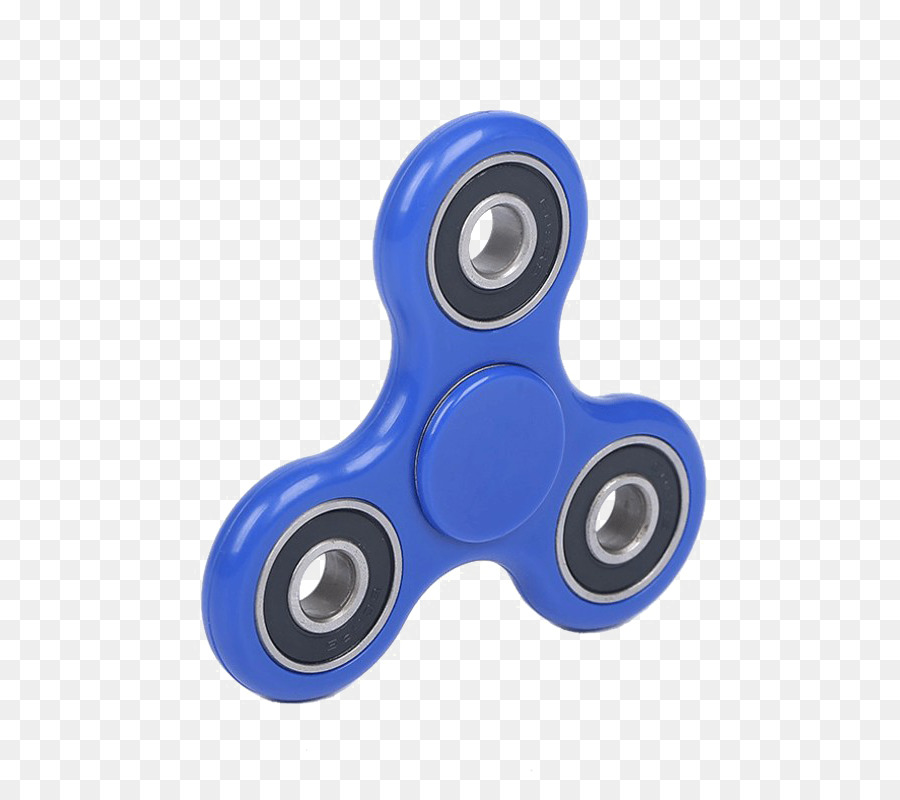 Spinner Bleu Fidget，Fidget Spinner PNG