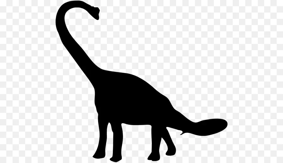 Silhouette De Dinosaure，Préhistorique PNG