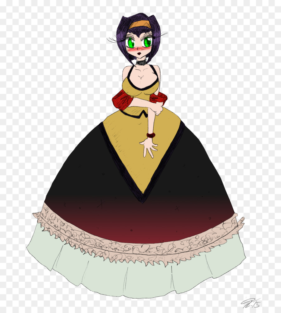 Conception De Costumes，Dessin Animé PNG