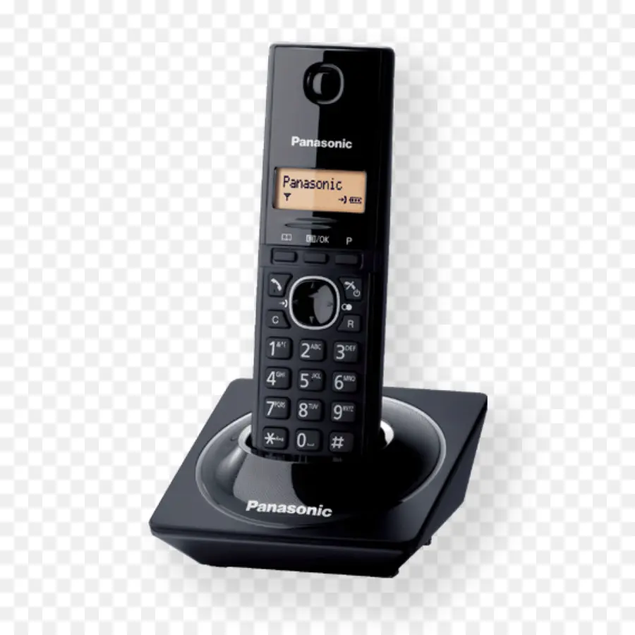 Téléphone Sans Fil Noir，Téléphone PNG