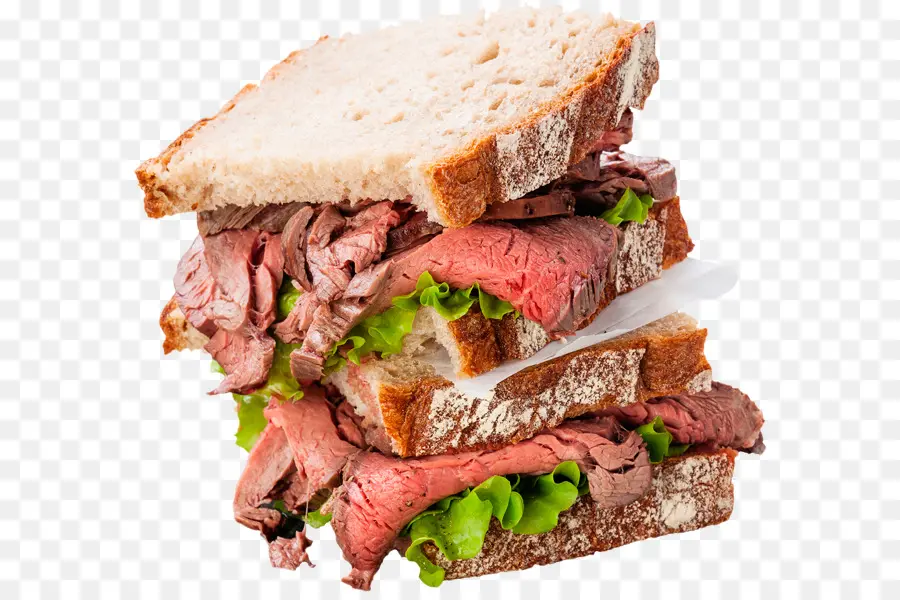 Sandwich Au Rôti De Bœuf，Pain PNG