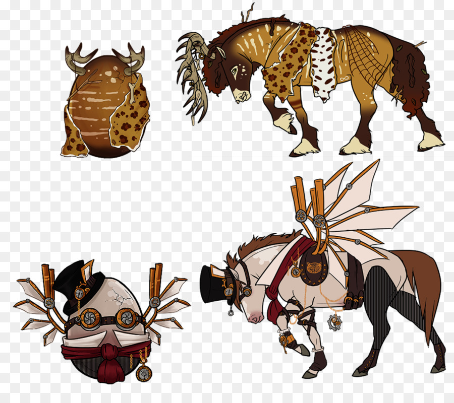 Cheval，Les Insectes PNG