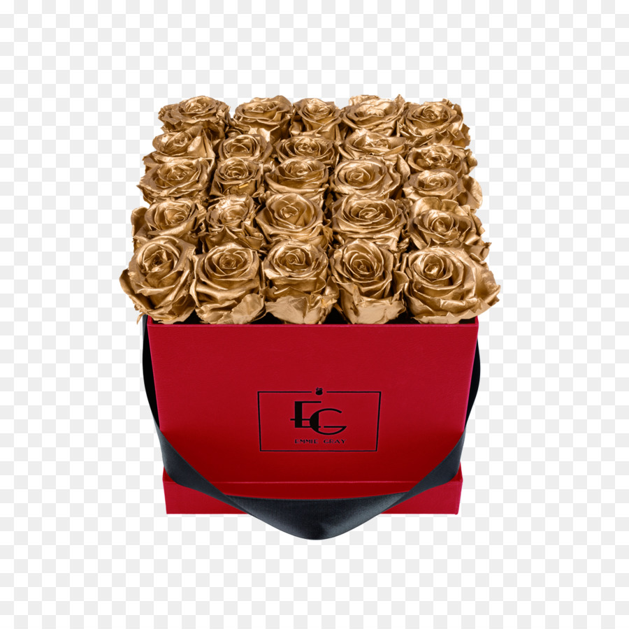 Roses Dorées，Boîte PNG