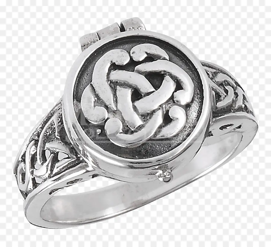 Bague En Argent，Celtique PNG