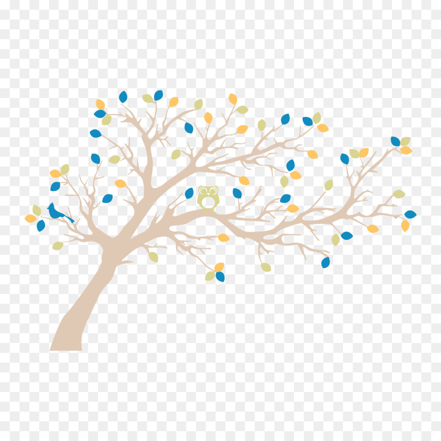 Arbre Avec Des Feuilles，Feuilles PNG