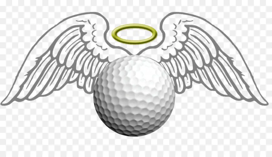 Balle De Golf Avec Des Ailes，Sport PNG