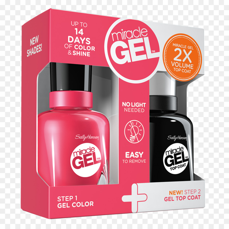 Sally Hansen Miracle Gel Polonais，Sally Hansen Miracle Gel De La Valeur Du Pack PNG