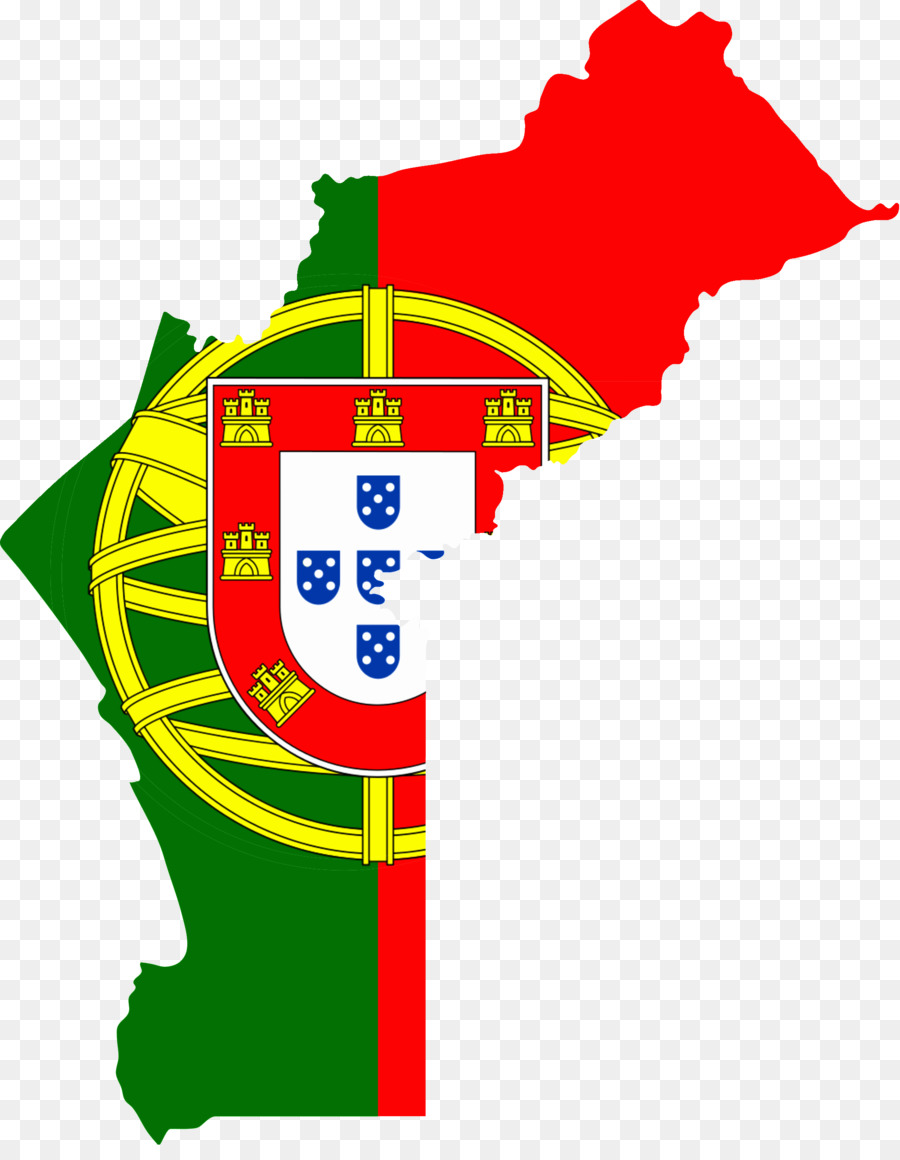 Carte Du Portugal Avec Drapeau，Portugal PNG