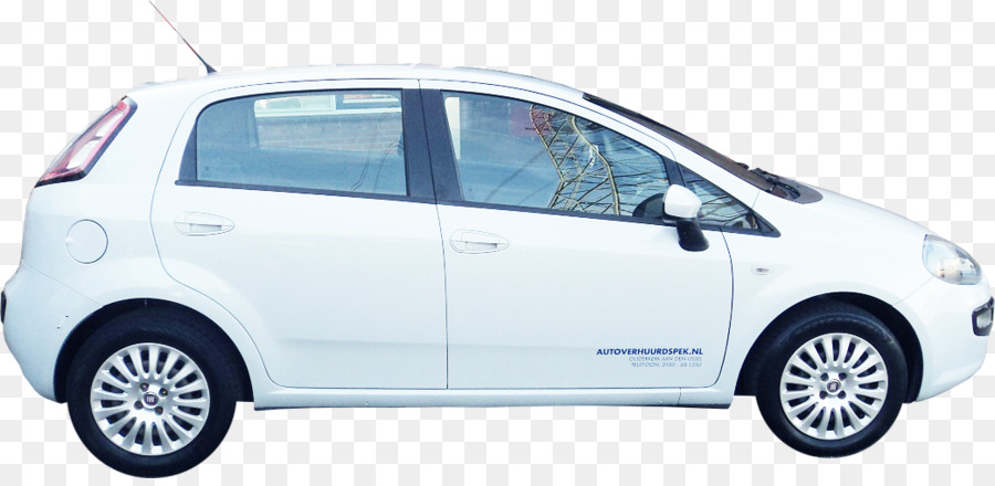 Voiture à Hayon Blanche，Compact PNG