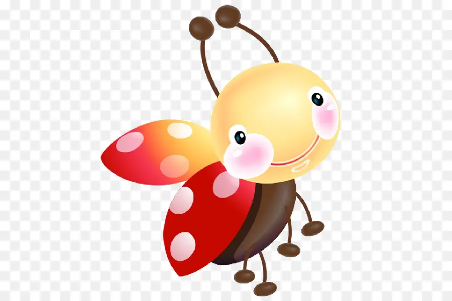 Coccinelle Mignonne，Insecte PNG