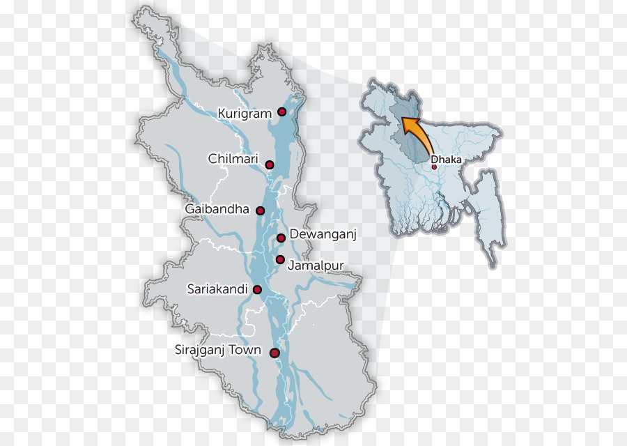 District De Sirajganj，Gaibandha District PNG