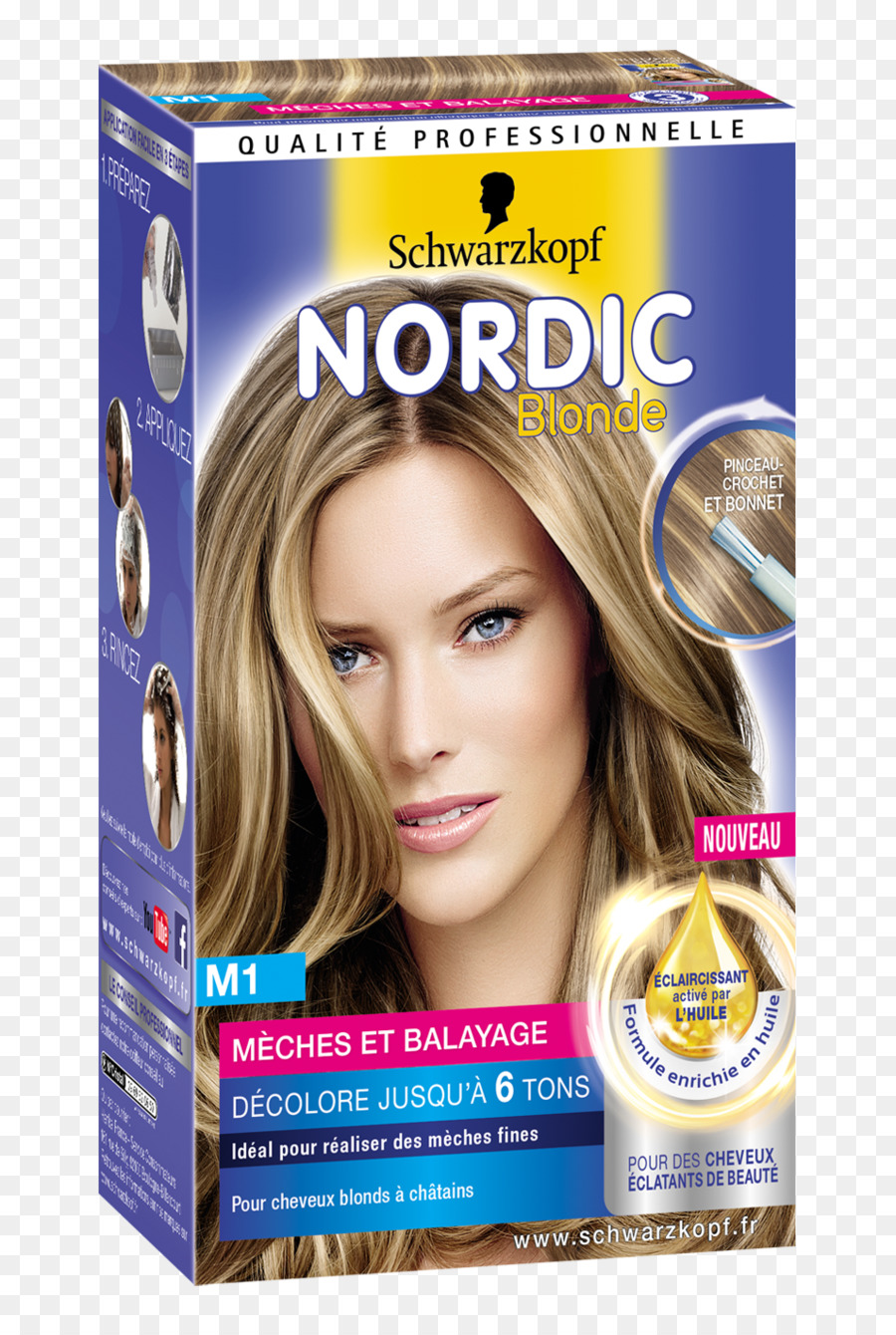 Teinture Pour Les Cheveux，Blond PNG