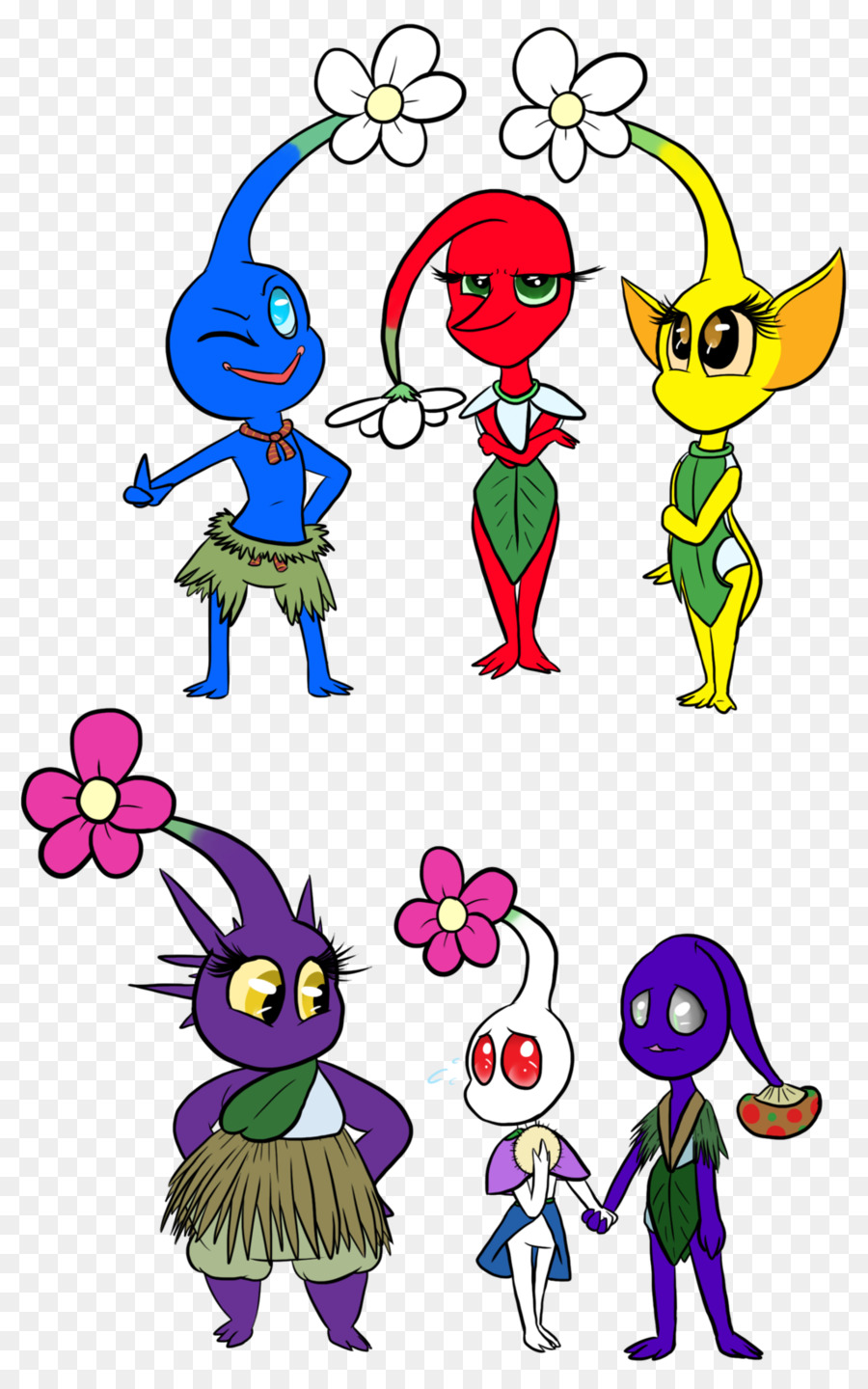 Pikmin，L Art PNG