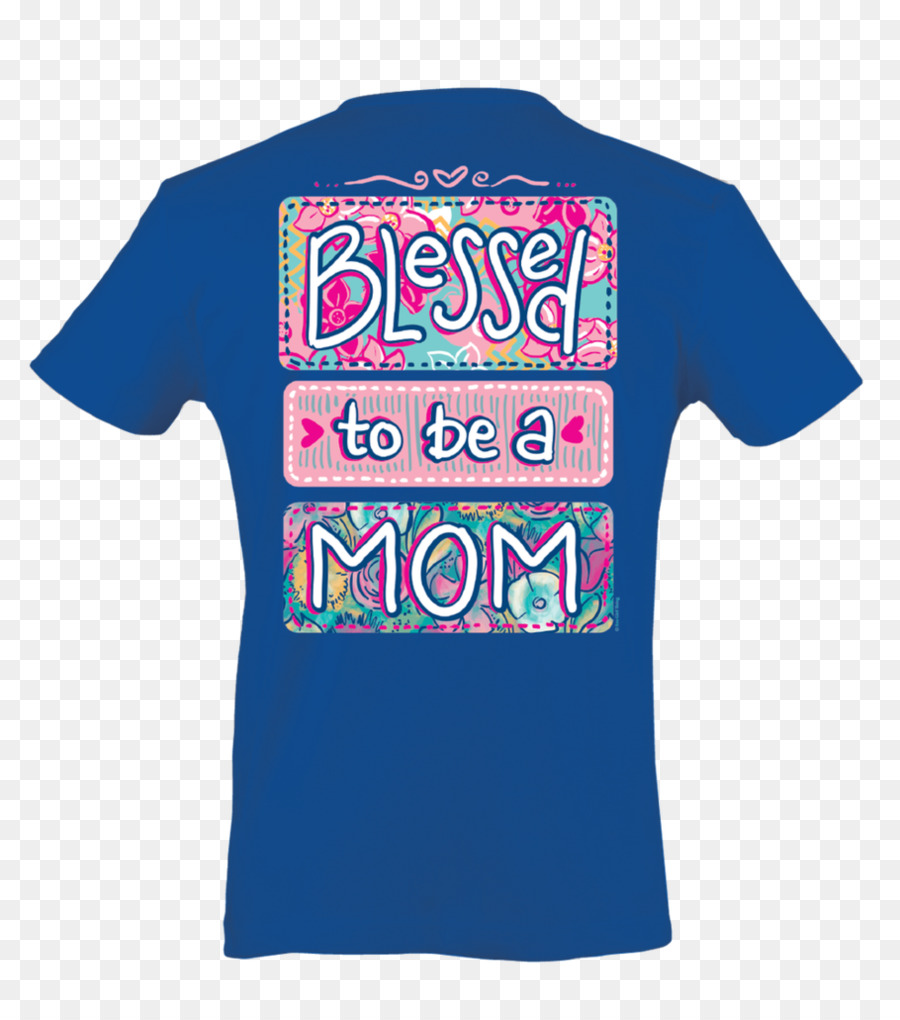 Tee Shirt Bleu，Texte PNG