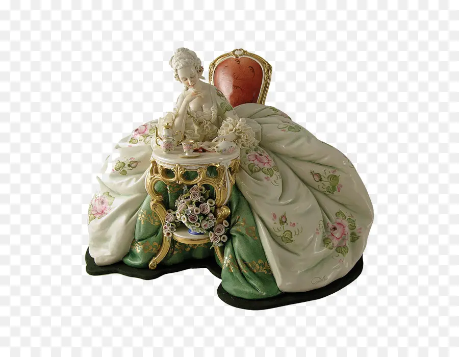 Figurine En Porcelaine，Figurine PNG