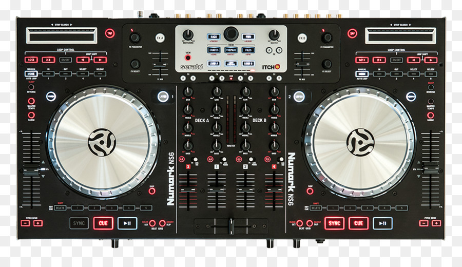 Numark Ns6，Audio Mixeurs PNG