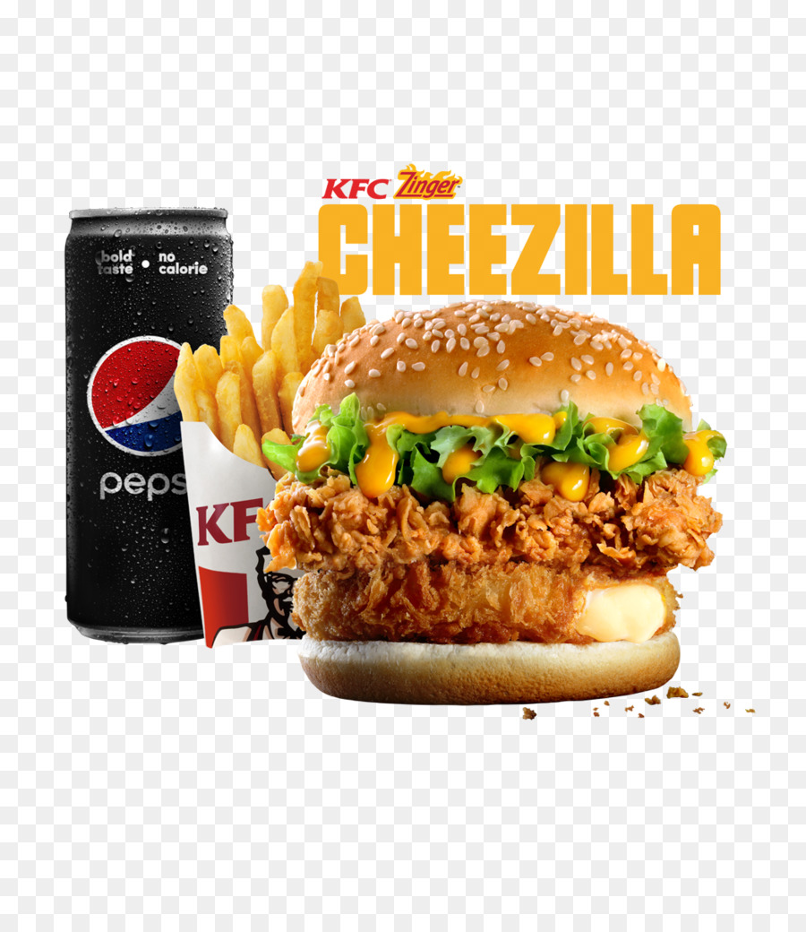 Cheeseburger，Kfc PNG