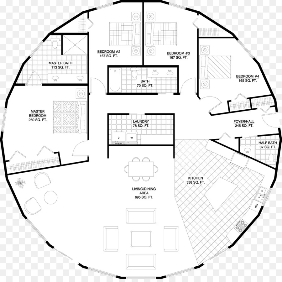 Plan D'étage，Maison PNG