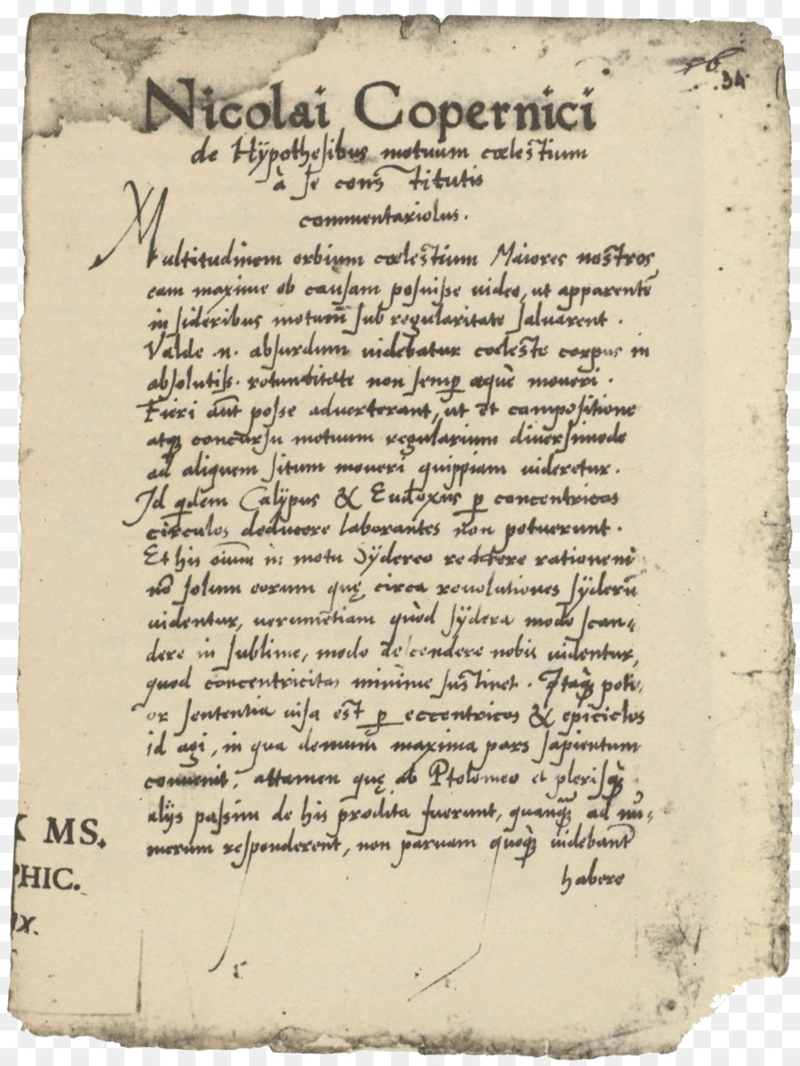 Manuscrit，Historique PNG