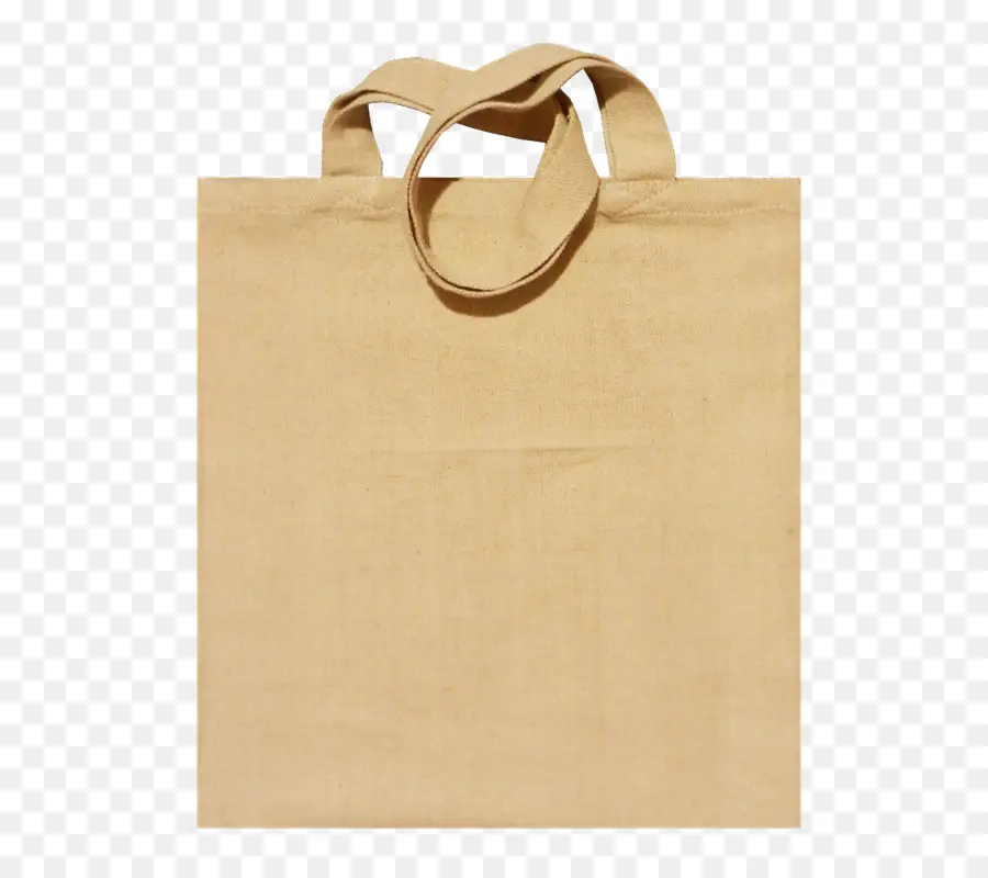 Sac En Toile，Beige PNG