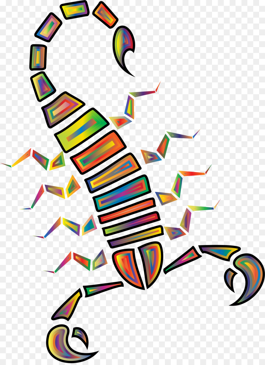 Scorpion，Coloré PNG