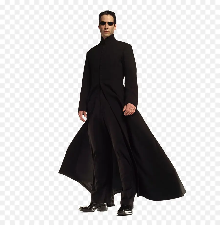 Manteau Noir，Manteau Long PNG