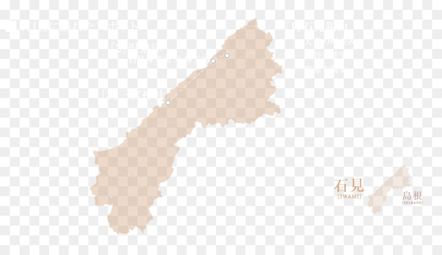 Préfecture De Shimane，Carte PNG